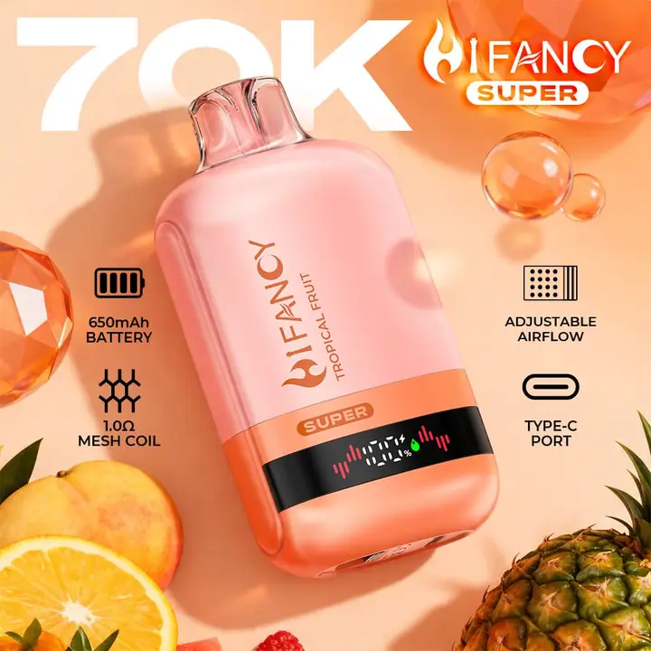 HIFANCY SUPER 70000 PUFFS — Grape Burst