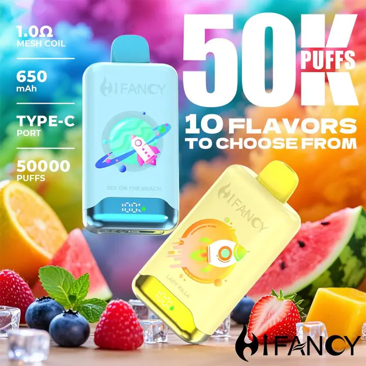 HIFANCY SPACE 50000 PUFFS — Grape Burst