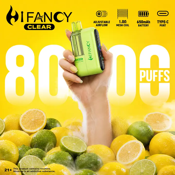 HIFANCY CLEAR 80000 PUFFS
